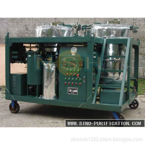 Waste black Diesel engine oil processing machine engine